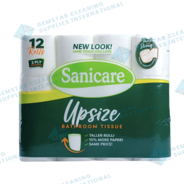tissue sanicare roll 3 ply upsize