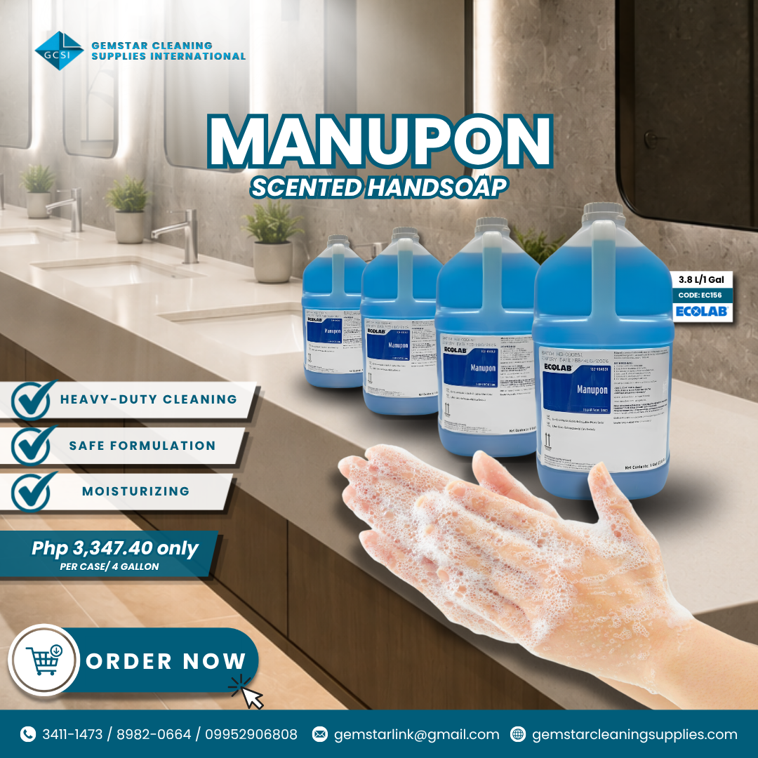 MANUPON (Scented Hand Soap 3.8 LITERS)