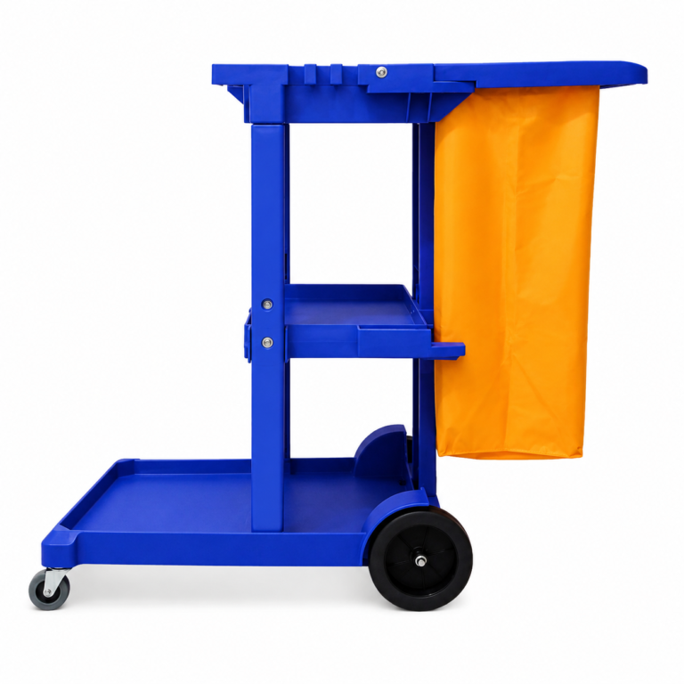 JANITORIAL CART BLUE