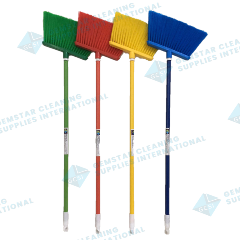 broom plastic - steel handle